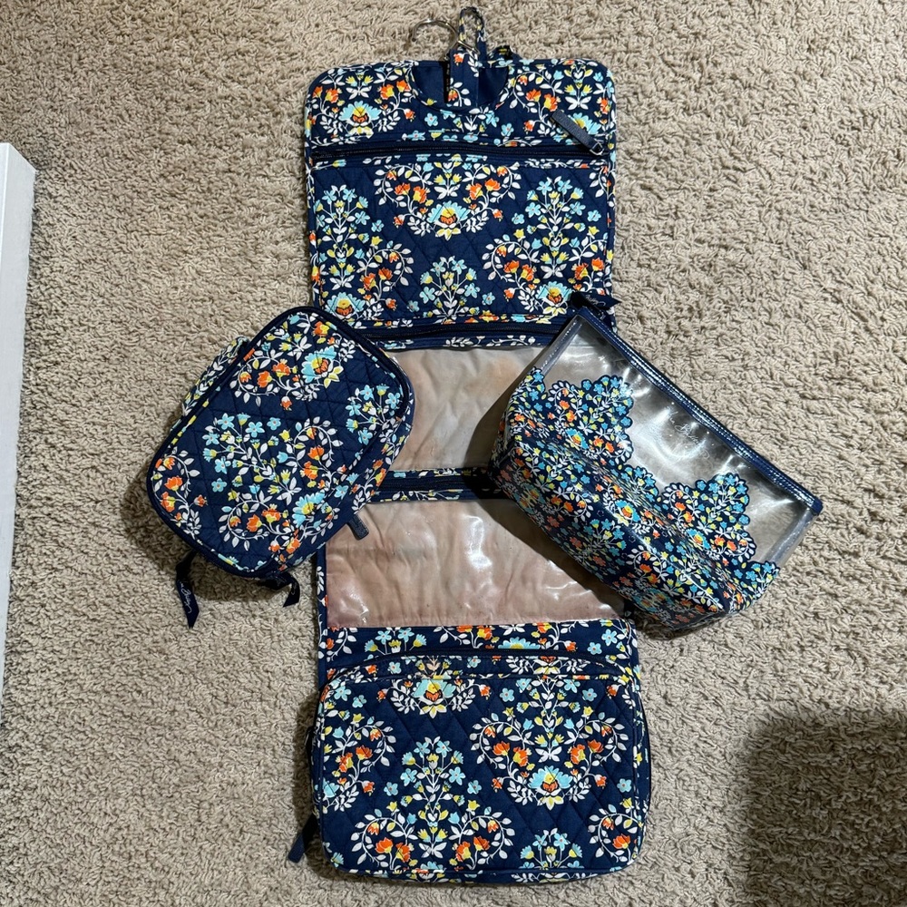 Vera Bradley Travel & Cosmetic Bundle